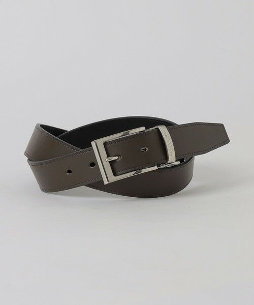 BLUE LABEL / BLACK LABEL CRESTBRIDGE / ブルーレーベル / ブラックレーベル・クレストブリッジ  ベルト・サスペンダー | エンボスクレストブリッジチェックリバーシブルベルト | 詳細1