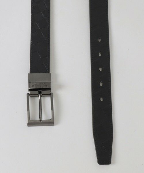 BLUE LABEL / BLACK LABEL CRESTBRIDGE / ブルーレーベル / ブラックレーベル・クレストブリッジ  ベルト・サスペンダー | エンボスクレストブリッジチェックリバーシブルベルト | 詳細5