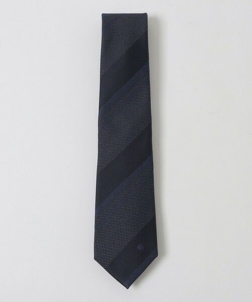 BLUE LABEL / BLACK LABEL CRESTBRIDGE / ブルーレーベル / ブラックレーベル・クレストブリッジ  ネクタイ | トーナルレジメンタルタイ（ネイビー1）