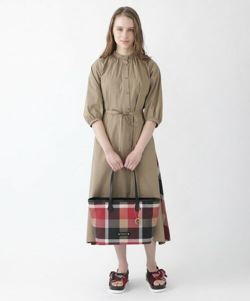 セール バイオエアフロークロス シャツワンピース ドレス Blue Label Black Label Crestbridge ブルーレーベル ブラックレーベル クレストブリッジ ファッション通販 タカシマヤファッションスクエア