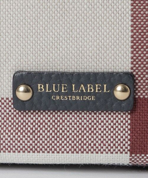 BLUE LABEL / BLACK LABEL CRESTBRIDGE / ブルーレーベル / ブラックレーベル・クレストブリッジ  ショルダーバッグ | クレストブリッジチェックキャンバス巾着 | 詳細13