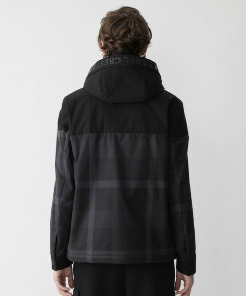 BLUE LABEL / BLACK LABEL CRESTBRIDGE / ブルーレーベル / ブラックレーベル・クレストブリッジ  その他アウター | 【BLACK lab.】トーナルクレストブリッジチェックパデッドパーカー | 詳細4