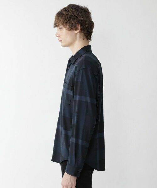 BLUE LABEL / BLACK LABEL CRESTBRIDGE / ブルーレーベル / ブラックレーベル・クレストブリッジ  シャツ・ブラウス | 【BLACK lab.】バックフリーストリコットクレストブリッジチェックシャツ | 詳細7