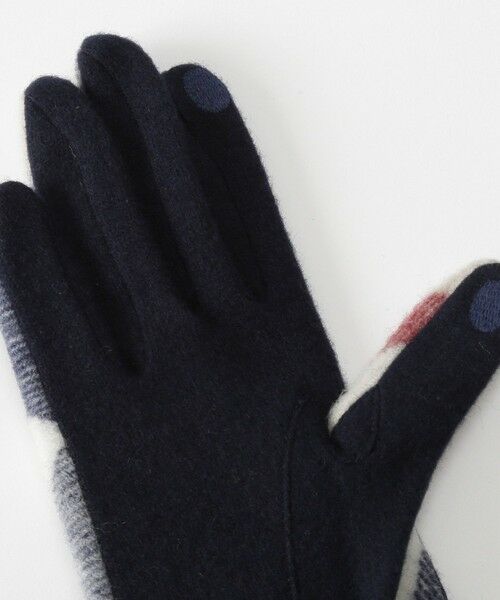 BLUE LABEL / BLACK LABEL CRESTBRIDGE / ブルーレーベル / ブラックレーベル・クレストブリッジ  手袋 | クレストブリッジチェックジャージーグローブ | 詳細5
