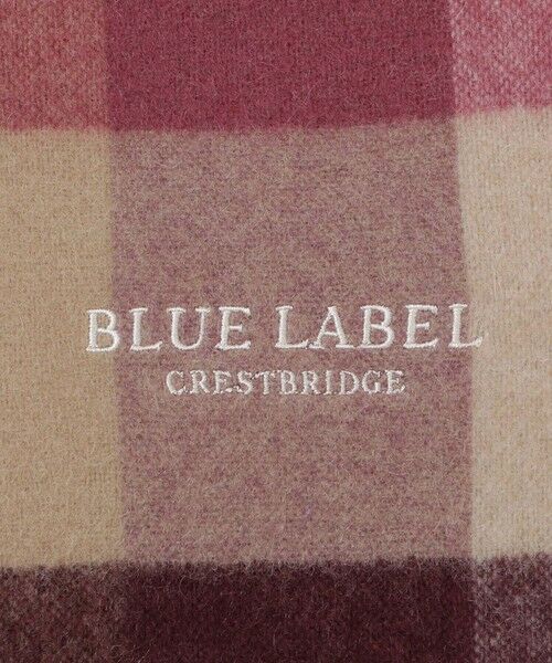BLUE LABEL / BLACK LABEL CRESTBRIDGE / ブルーレーベル / ブラックレーベル・クレストブリッジ  マフラー・ショール・スヌード・ストール | カシミヤクレストブリッジチェックストール | 詳細1