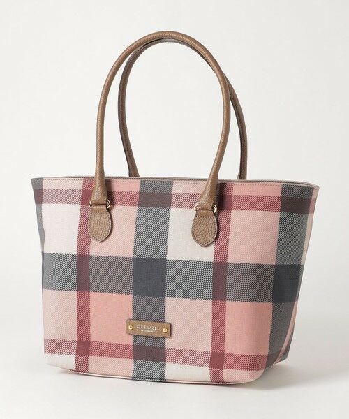 クレストブリッジチェックPVCトートバッグ