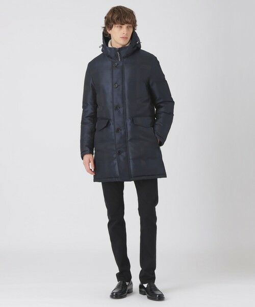 BLUE LABEL / BLACK LABEL CRESTBRIDGE / ブルーレーベル / ブラックレーベル・クレストブリッジ  その他アウター | 【限定】シャドークレストブリッジチェックロングダウン | 詳細1