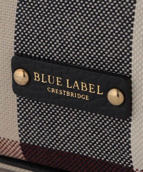 BLUE LABEL / BLACK LABEL CRESTBRIDGE / ブルーレーベル / ブラックレーベル・クレストブリッジ  ショルダーバッグ | クレストブリッジチェックキャンバスコロンバッグ | 詳細17