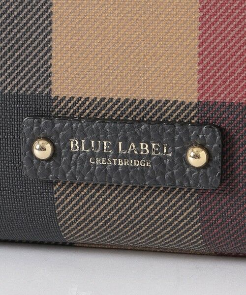 BLUE LABEL / BLACK LABEL CRESTBRIDGE / ブルーレーベル / ブラックレーベル・クレストブリッジ  ショルダーバッグ | クレストブリッジチェックPVCミニショルダー | 詳細11