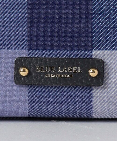 BLUE LABEL / BLACK LABEL CRESTBRIDGE / ブルーレーベル / ブラックレーベル・クレストブリッジ  ショルダーバッグ | クレストブリッジチェックPVCミニショルダー | 詳細17