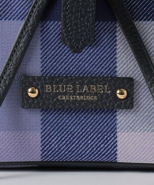 BLUE LABEL / BLACK LABEL CRESTBRIDGE / ブルーレーベル / ブラックレーベル・クレストブリッジ  ショルダーバッグ | クレストブリッジチェックPVCバックパック | 詳細17