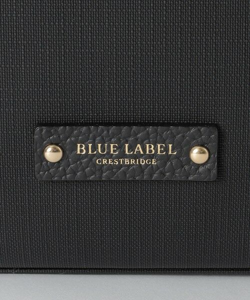 BLUE LABEL / BLACK LABEL CRESTBRIDGE / ブルーレーベル / ブラックレーベル・クレストブリッジ  ショルダーバッグ | パーシャルクレストブリッジチェックPVCトート | 詳細5