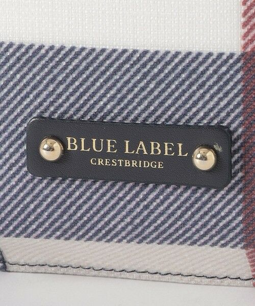 BLUE LABEL / BLACK LABEL CRESTBRIDGE / ブルーレーベル / ブラックレーベル・クレストブリッジ  財布・コインケース・マネークリップ | パーシャルクレストブリッジチェックPVCスマホポシェット | 詳細23