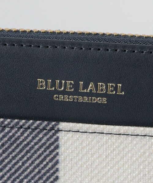 BLUE LABEL / BLACK LABEL CRESTBRIDGE / ブルーレーベル / ブラックレーベル・クレストブリッジ  財布・コインケース・マネークリップ | パーシャルクレストブリッジチェックPVC長財布 | 詳細11