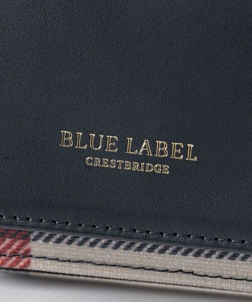 BLUE LABEL / BLACK LABEL CRESTBRIDGE / ブルーレーベル / ブラックレーベル・クレストブリッジ  財布・コインケース・マネークリップ | パーシャルクレストブリッジチェックPVC二つ折り財布 | 詳細12