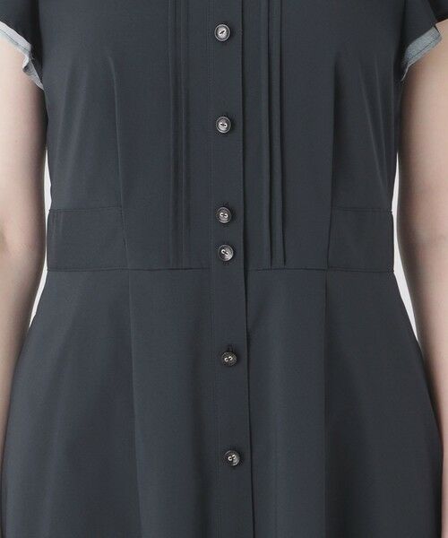 セール】 シルキータフタシャツドレス （ドレス）｜BLUE LABEL / BLACK