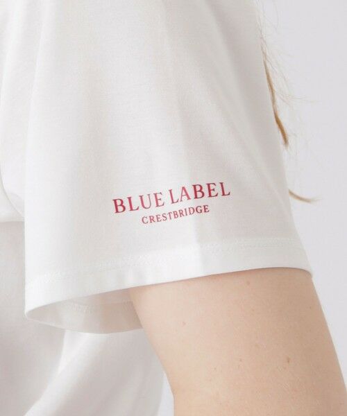 BLUE LABEL / BLACK LABEL CRESTBRIDGE / ブルーレーベル / ブラックレーベル・クレストブリッジ  ドレス | ハイカウントシルケットポンチエプロンドレス×Tシャツセット | 詳細5