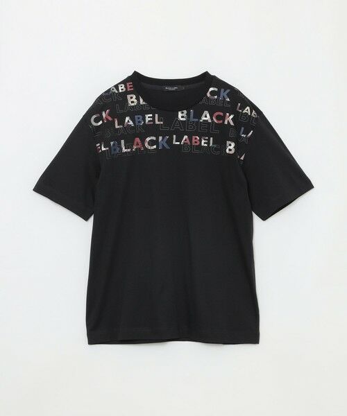 BLUE LABEL / BLACK LABEL CRESTBRIDGE / ブルーレーベル / ブラックレーベル・クレストブリッジ  カットソー | オーバーチェックロゴグラフィックT | 詳細10