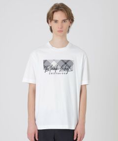 クレストブリッジチェックボックスロゴTシャツ