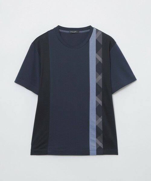 BLUE LABEL / BLACK LABEL CRESTBRIDGE / ブルーレーベル / ブラックレーベル・クレストブリッジ  カットソー | ストライプパッチワークTシャツ | 詳細15