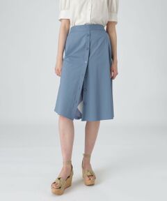 シルキータフタ×クレストブリッジチェックリバーシブルスカート