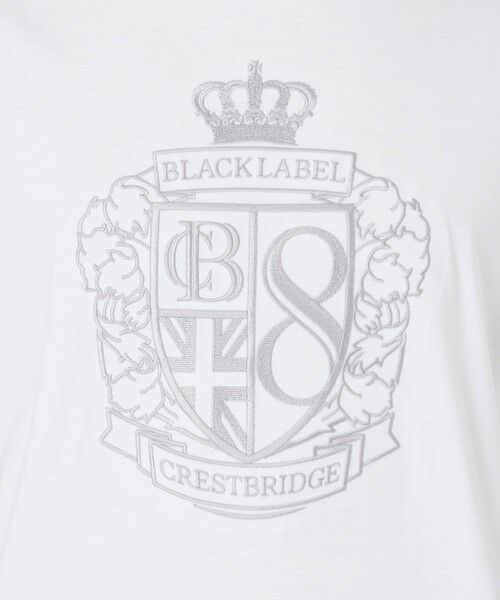 BLUE LABEL / BLACK LABEL CRESTBRIDGE / ブルーレーベル / ブラックレーベル・クレストブリッジ  カットソー | 8thアニバーサリーエンブロイダリーTシャツ | 詳細4