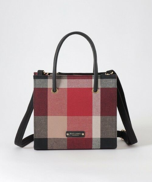 BURBERRY BLACKLABEL キャンバス スクエア ショルダーバッグ - 通販