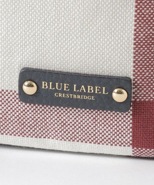 BLUE LABEL / BLACK LABEL CRESTBRIDGE / ブルーレーベル / ブラックレーベル・クレストブリッジ  ショルダーバッグ | クレストブリッジチェックキャンバス巾着 | 詳細17
