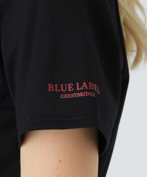 BLUE LABEL / BLACK LABEL CRESTBRIDGE / ブルーレーベル / ブラックレーベル・クレストブリッジ  ドレス | コンパクトシルケットポンチエプロンドレスTシャツセットアップ | 詳細11