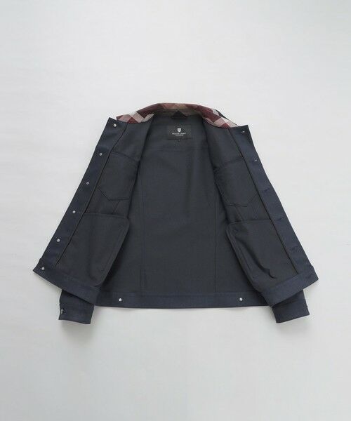 BLUE LABEL / BLACK LABEL CRESTBRIDGE / ブルーレーベル / ブラックレーベル・クレストブリッジ  その他アウター | パーシャルクレストブリッジチェックデニムライクジャケット | 詳細5