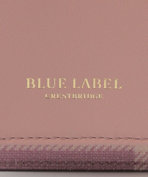 BLUE LABEL / BLACK LABEL CRESTBRIDGE / ブルーレーベル / ブラックレーベル・クレストブリッジ  財布・コインケース・マネークリップ | パーシャルクレストブリッジチェックPVC二つ折り財布 | 詳細9