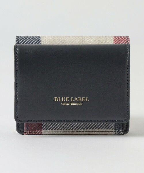 BLUE LABEL / BLACK LABEL CRESTBRIDGE / ブルーレーベル / ブラックレーベル・クレストブリッジ  財布・コインケース・マネークリップ | パーシャルクレストブリッジチェックPVC二つ折り財布 | 詳細15