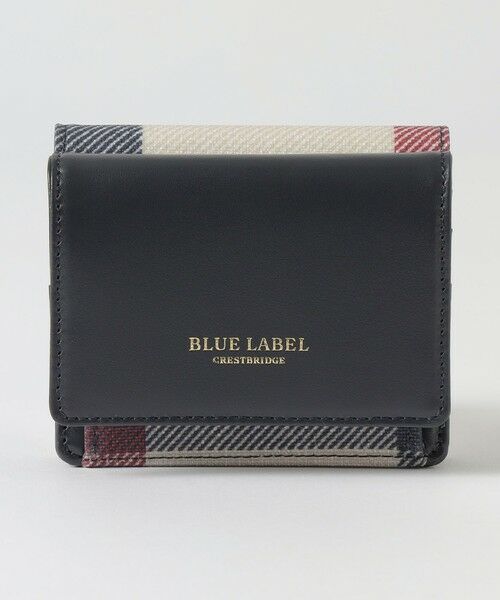 BLACK LABEL CRESTBRIDGE 二つ折り財布 チェック メンズ - 折り財布