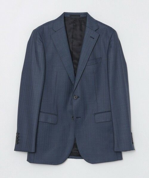 BLUE LABEL / BLACK LABEL CRESTBRIDGE / ブルーレーベル / ブラックレーベル・クレストブリッジ  セットアップ | 【店舗限定】シャンブレーブルーヘリンボーンスーツ | 詳細4