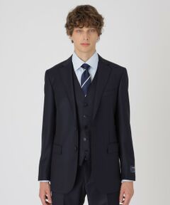 【店舗限定】Ermenegildo Zegna ネイビーソリッドスリーピーススーツ