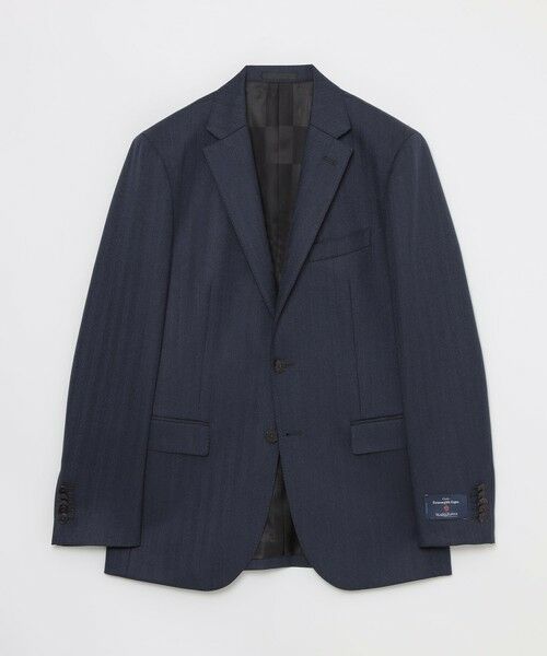 BLUE LABEL / BLACK LABEL CRESTBRIDGE / ブルーレーベル / ブラックレーベル・クレストブリッジ  セットアップ | 【店舗限定】Ermenegildo Zegna ネイビーヘリンボーンスリーピーススーツ | 詳細6