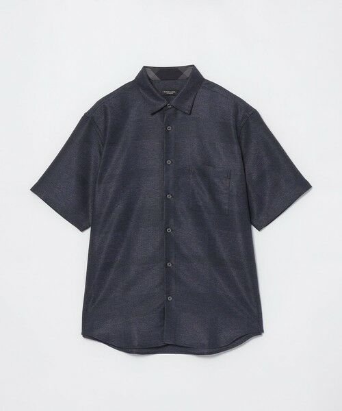 BLUE LABEL / BLACK LABEL CRESTBRIDGE / ブルーレーベル / ブラックレーベル・クレストブリッジ  シャツ・ブラウス | シャドーチェックカラミシャツ | 詳細10