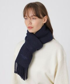 クレストブリッジチェックウォッシャブルカシミヤストール