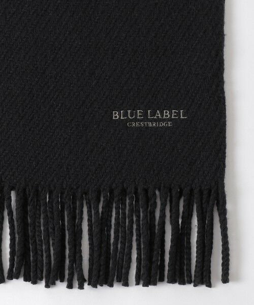 BLUE LABEL / BLACK LABEL CRESTBRIDGE / ブルーレーベル / ブラックレーベル・クレストブリッジ  マフラー・ショール・スヌード・ストール | エアリーソリッドマフラー | 詳細1