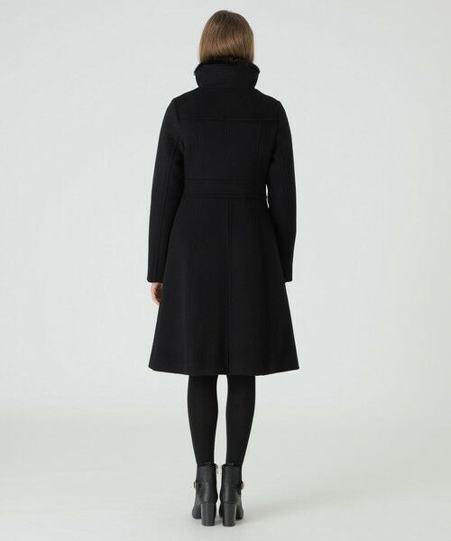 メーカー公式ショップ】 BURBERRY スタンドカラーコート LABEL BLACK 