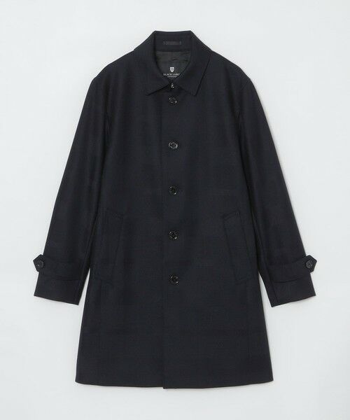 BLUE LABEL / BLACK LABEL CRESTBRIDGE / ブルーレーベル / ブラックレーベル・クレストブリッジ  その他アウター | MIYUKIシャドークレストブリッジチェックラミネートステンカラーコート | 詳細12