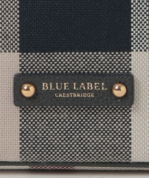 BLUE LABEL / BLACK LABEL CRESTBRIDGE / ブルーレーベル / ブラックレーベル・クレストブリッジ  ショルダーバッグ | クレストブリッジチェックキャンバスバケットバッグ | 詳細13