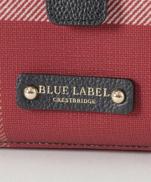 BLUE LABEL / BLACK LABEL CRESTBRIDGE / ブルーレーベル / ブラックレーベル・クレストブリッジ  ショルダーバッグ | クレストブリッジチェックPVCウォレットバッグ | 詳細6