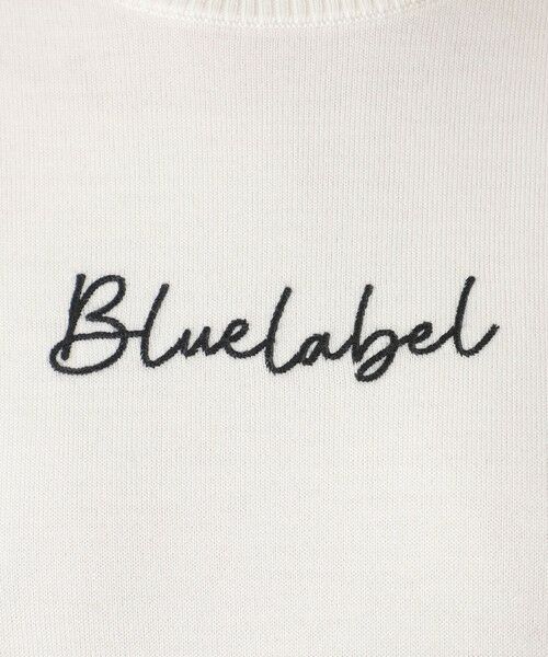 BLUE LABEL / BLACK LABEL CRESTBRIDGE / ブルーレーベル / ブラックレーベル・クレストブリッジ  ニット・セーター | ロゴエンブロイダリーニット | 詳細4