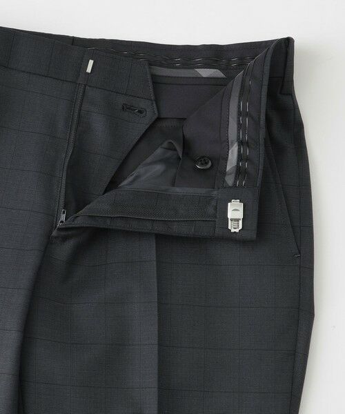 BLUE LABEL / BLACK LABEL CRESTBRIDGE / ブルーレーベル / ブラックレーベル・クレストブリッジ  セットアップ | ピンヘッドチャコールグレーウィンドーペンスーツ | 詳細7