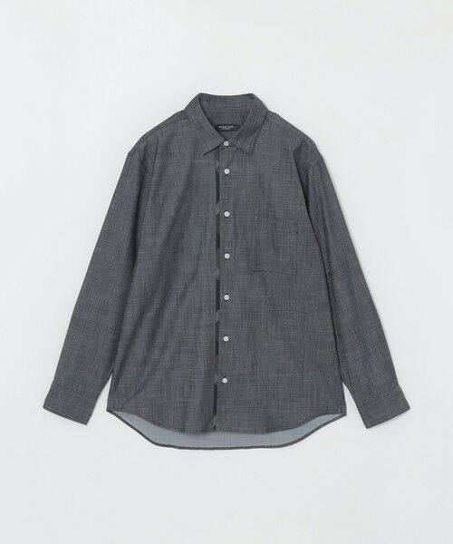 BLUE LABEL / BLACK LABEL CRESTBRIDGE / ブルーレーベル / ブラックレーベル・クレストブリッジ  シャツ・ブラウス | デニムライクパーシャルチェックシャツ | 詳細12