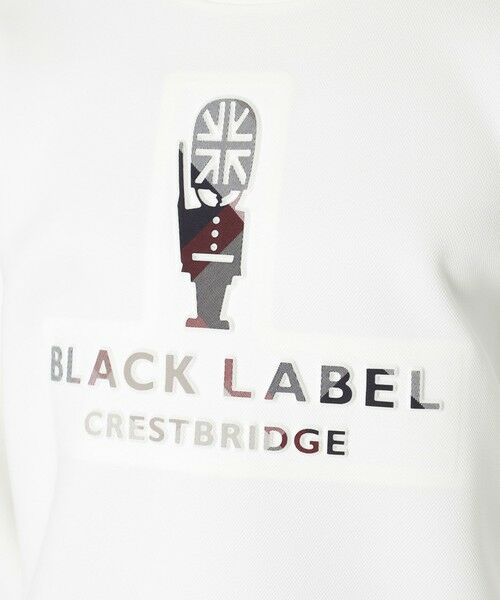 BLUE LABEL / BLACK LABEL CRESTBRIDGE / ブルーレーベル / ブラックレーベル・クレストブリッジ  カットソー | エンボスチェックグラフィックスウェットシャツ | 詳細4