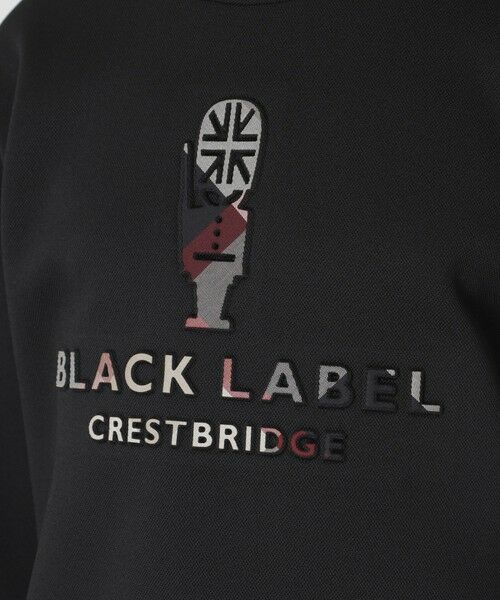 BLUE LABEL / BLACK LABEL CRESTBRIDGE / ブルーレーベル / ブラックレーベル・クレストブリッジ  カットソー | エンボスチェックグラフィックスウェットシャツ | 詳細9