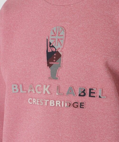 BLUE LABEL / BLACK LABEL CRESTBRIDGE / ブルーレーベル / ブラックレーベル・クレストブリッジ  カットソー | エンボスチェックグラフィックスウェットシャツ | 詳細14