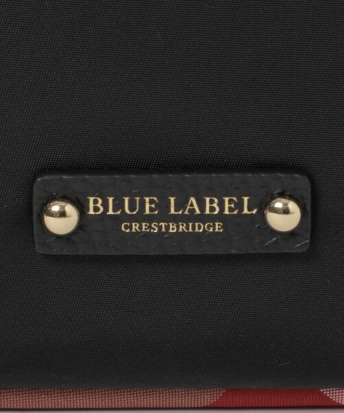 BLUE LABEL / BLACK LABEL CRESTBRIDGE / ブルーレーベル / ブラックレーベル・クレストブリッジ  ショルダーバッグ | パーシャルクレストブリッジチェックナイロンミニショルダー | 詳細7